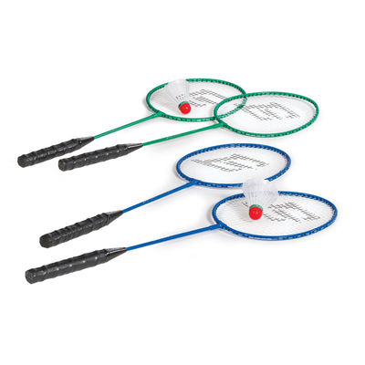 Les raquettes de volant de formation de badminton de fer font la navette des ABS de batte et de boule