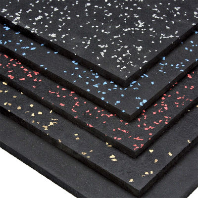 Tapis imprimés en caoutchouc de plancher d'EPDM 2cm enclenchant non le tapis de forme physique de glissement
