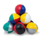 Le PVC a doucement bourré la formation colorée de jonglerie en cuir de sports de boule