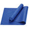 Exercice bleu Mats Anti Slip de yoga de PVC forme physique écologique de 61cm x de 10cm