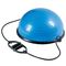 Boule d'équilibre de yoga de la forme physique 25cm de Pilates de boules de massage de yoga d'ABS de PVC demi
