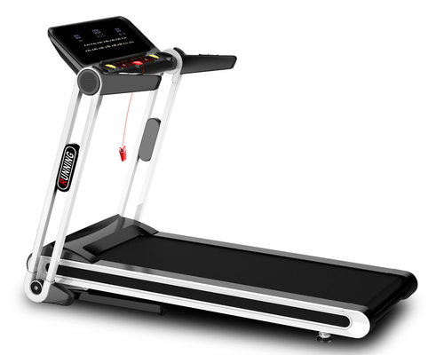 Grand charge du tapis roulant motorisée 150kg d'utilisation d'écran par exercice à la maison